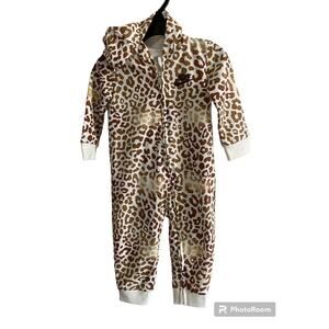 Nike Hooded Animal Printed Overalls‎ One Piece Baby 12M